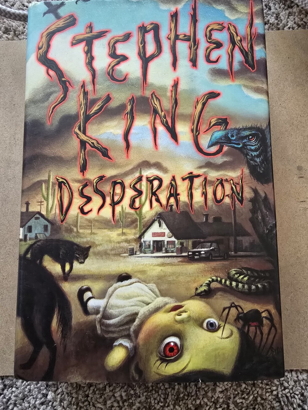 Desperation By Stephen King Hardcover Book Estate Sale
